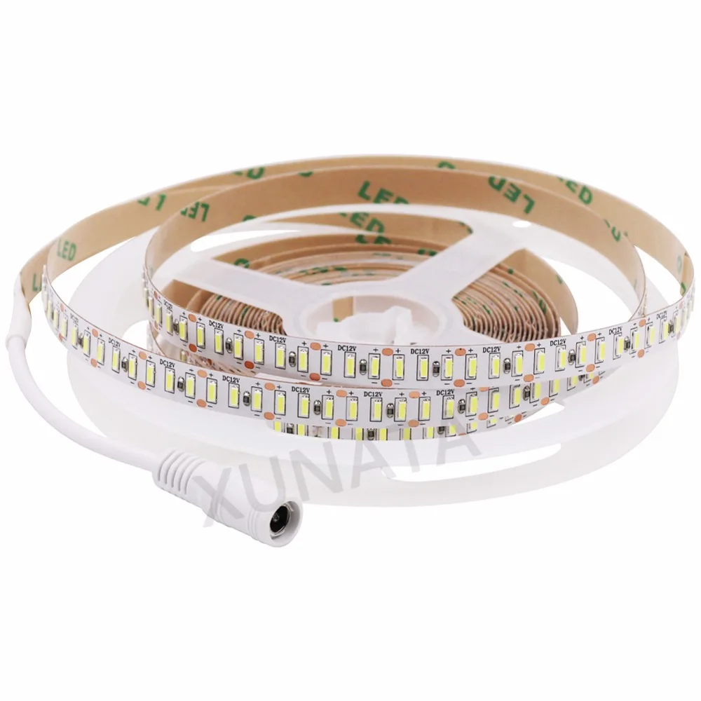 204-Leds-M-Smd-3014-Ha-Condotto-La-Striscia-Impermeabile-5-M-1020-Ha-Condotto-La-1
