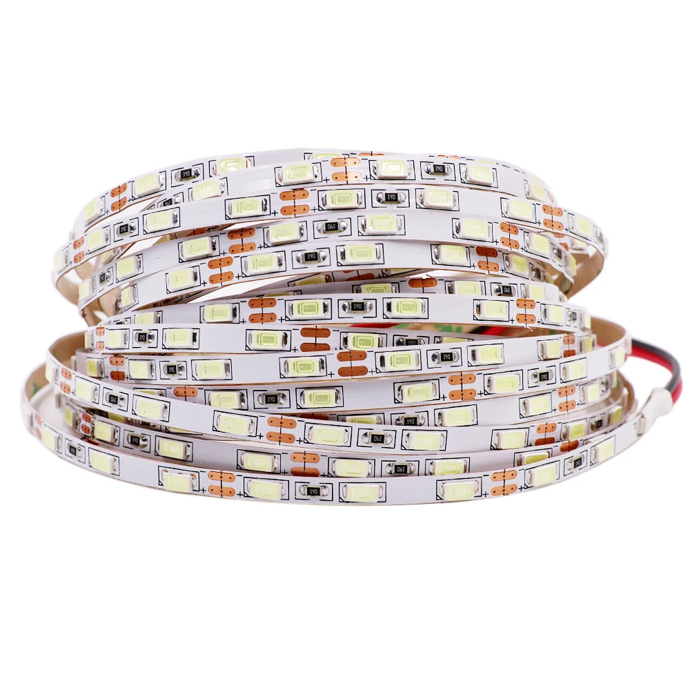 Striscia-Led-DC-12V-5m-5730-60Led-m-300-Pixel-Led-Tape-striscia-Led-flessibile-Non