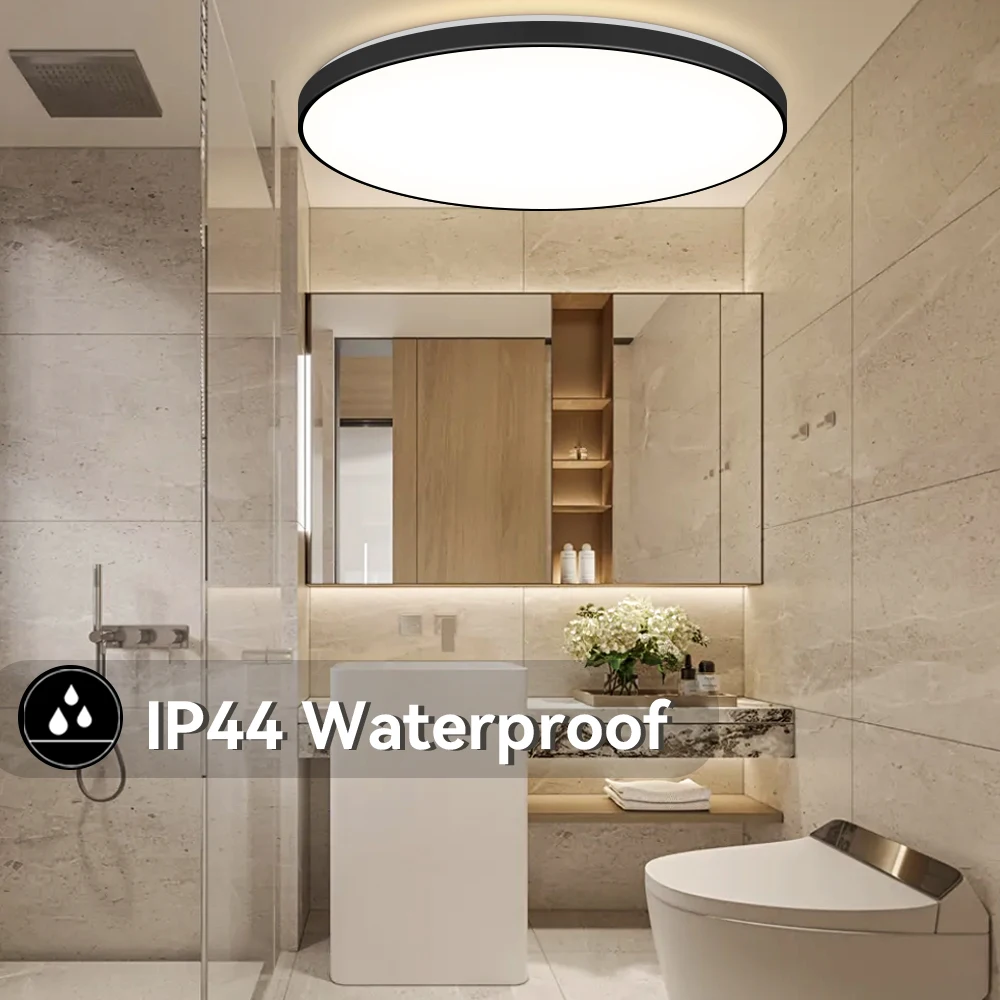 Plafoniere-a-LED-85-265V-lampada-da-pannello-a-Led-IP44-plafoniera-da-bagno-impermeabile-illuminazione